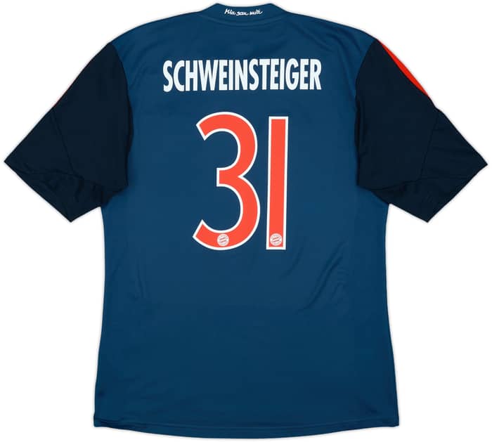 2013-14 Bayern Munich Third Shirt Schweinsteiger #31 - 7/10 - (M)
