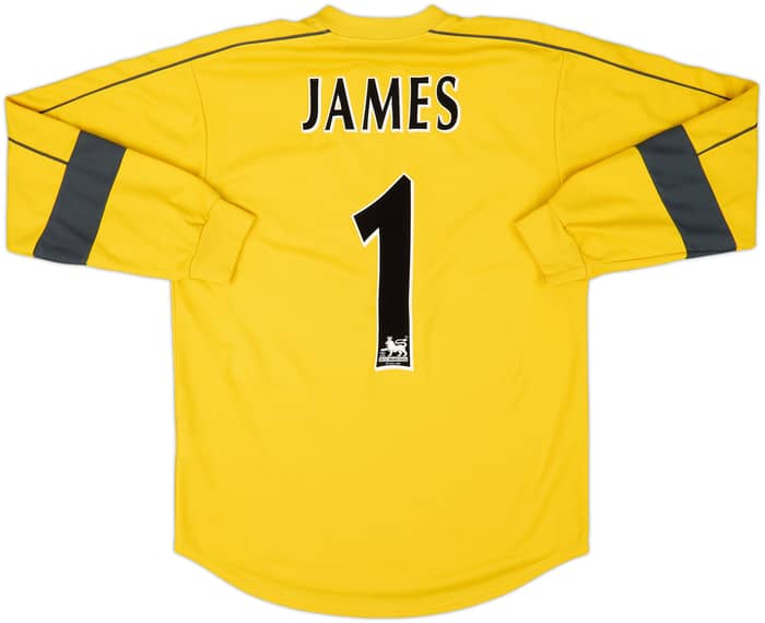 2001-03 West Ham GK Shirt James #1 - 5/10 - (M)