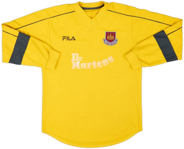 2001-03 West Ham GK Shirt James #1 - 5/10 - (M)