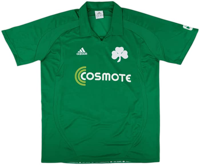 2008-09 Panathinaikos Home Shirt - 7/10 - (XL)