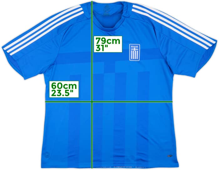 2008-09 Greece Home Shirt - 5/10 - (XXL)