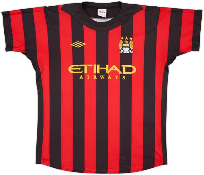 2011-12 Manchester City Away Shirt Kun Aguero #16 - 6/10 - (L)