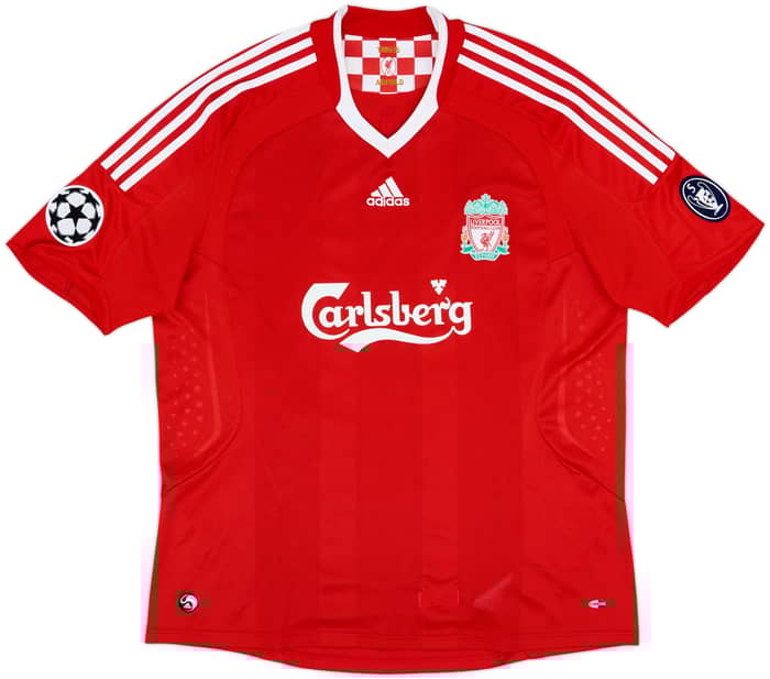 2008-10 Liverpool Home Shirt Torres #9 - 7/10 - (XL)