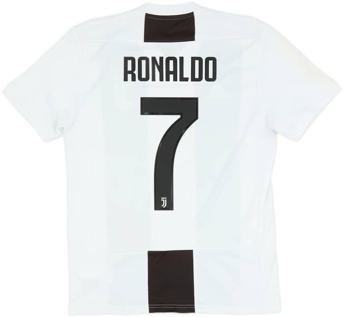 2018-19 Juventus Home Shirt Ronaldo #7 - 6/10 - (S)