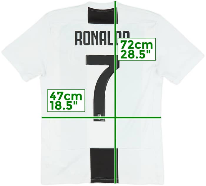 2018-19 Juventus Home Shirt Ronaldo #7 - 6/10 - (S)