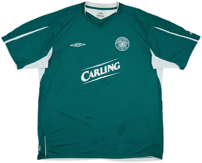 2004-05 Celtic Away Shirt Juninho #7 - 7/10 - (XXL)