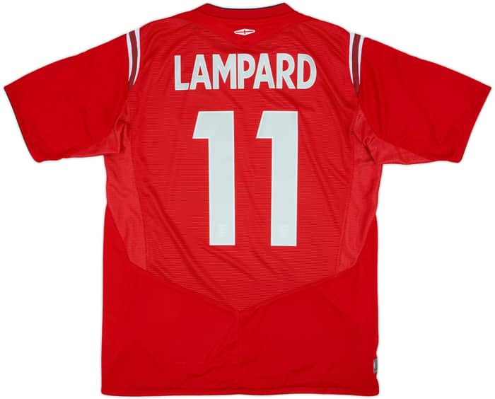 2004-06 England Away Shirt Lampard #11 - 6/10 - (L)