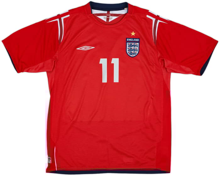 2004-06 England Away Shirt Lampard #11 - 6/10 - (L)