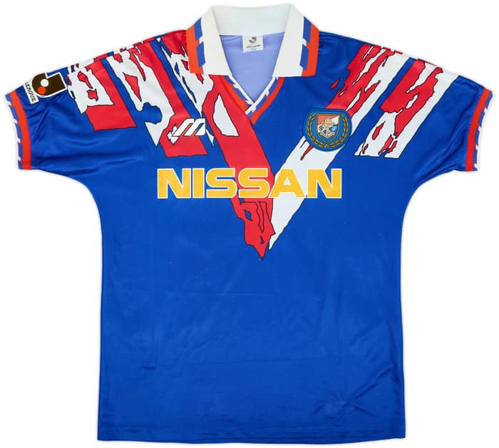 1993-94 Yokohama Marinos Home Shirt #10 - 8/10 - (L)