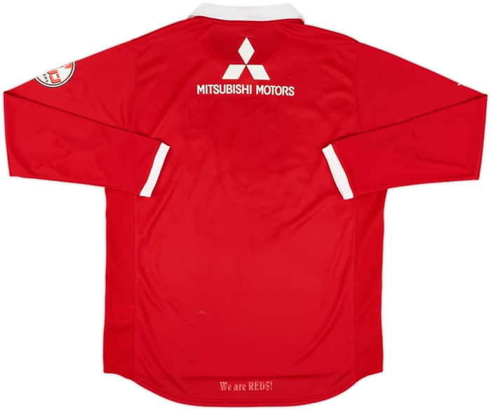 2010 Urawa Red Diamonds Home L/S Shirt - 7/10 - (M)