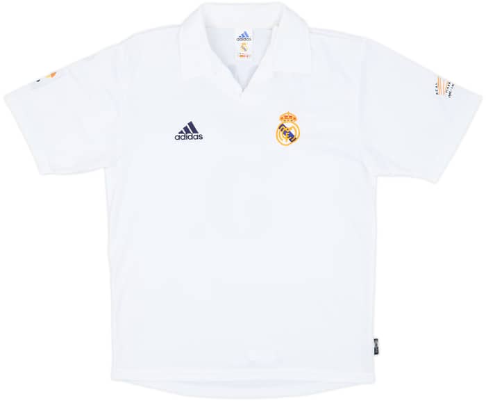 2001 Real Madrid Home Shirt Zidane #5 - 6/10 - (S)