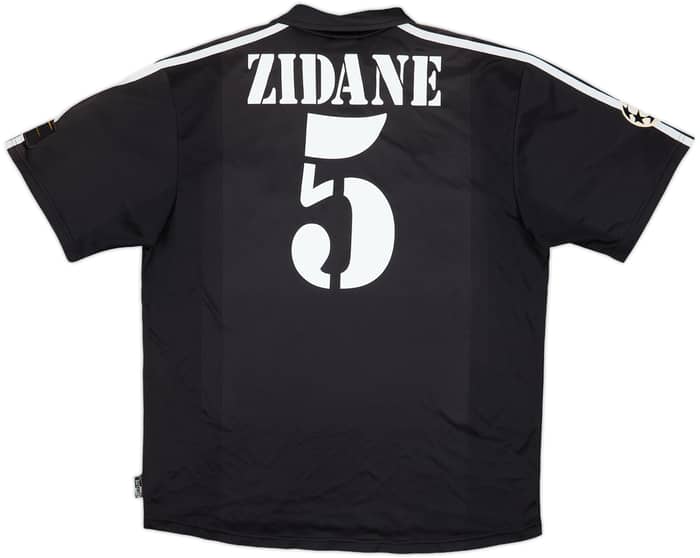 2002-03 Real Madrid Centenary Away Shirt Zidane #5 - 9/10 - (L)