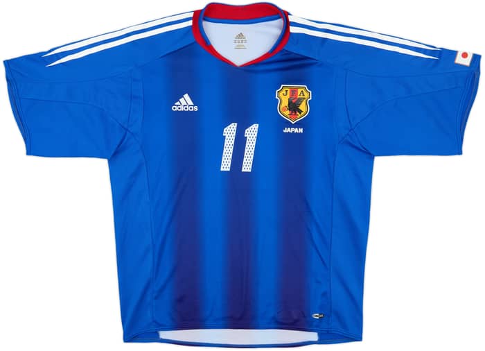 2004-06 Japan Home Shirt Tanaka #11 - 6/10 - (L)