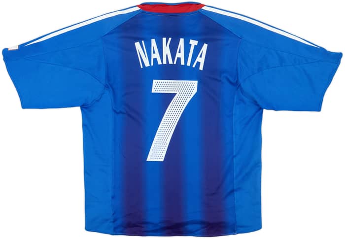 2004-06 Japan Authentic Home Shirt Nakata #7 - 8/10 - (L)