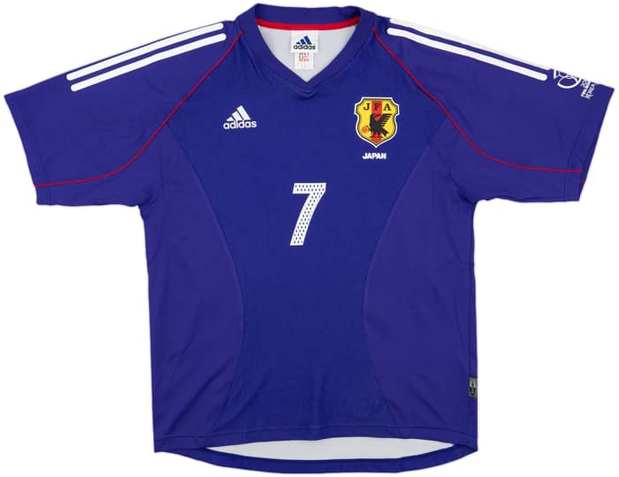 2002-04 Japan Home Shirt Nakata #7 - 10/10 - (L)