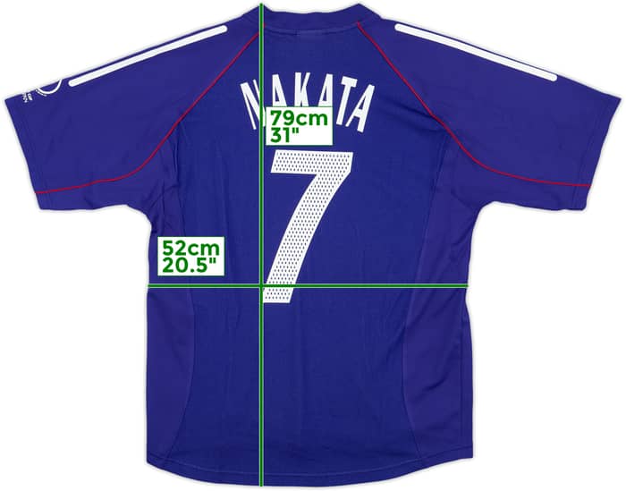 2002-04 Japan Home Shirt Nakata #7 - 10/10 - (L)