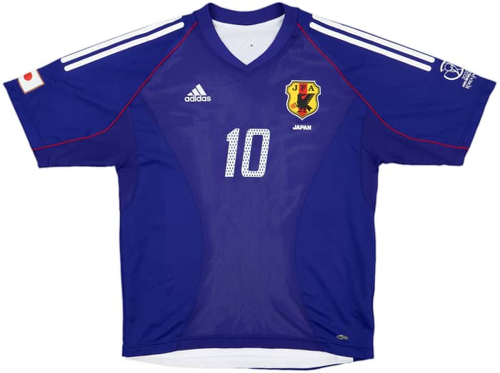 2002-04 Japan Player Issue Home Shirt Nakamura #10 - 8/10 - (L)