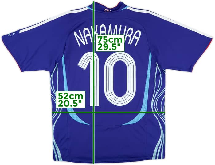 2006-08 Japan Home Shirt Nakamura #10 - 6/10 - (S)