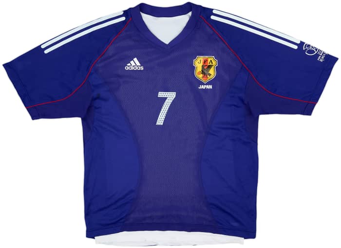2002-04 Japan Player Issue Home Shirt Nakata #7 - 7/10 - (L)
