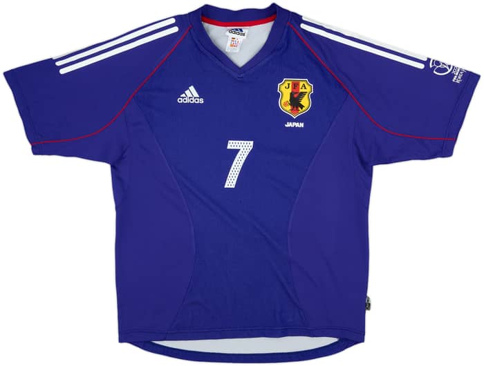 2002-04 Japan Home Shirt Nakata #7 - 9/10 - (M)