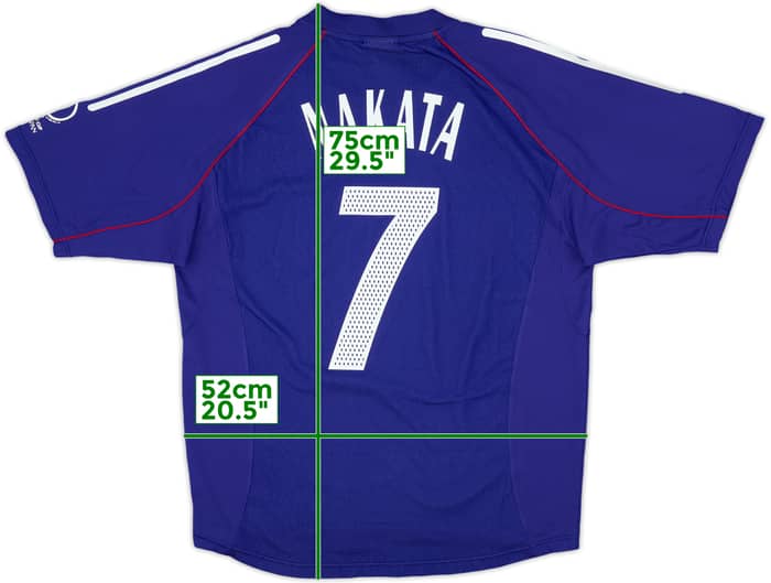 2002-04 Japan Home Shirt Nakata #7 - 9/10 - (M)