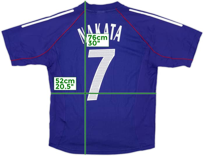 2002-04 Japan Home Shirt Nakata #7 - 10/10 - (L)