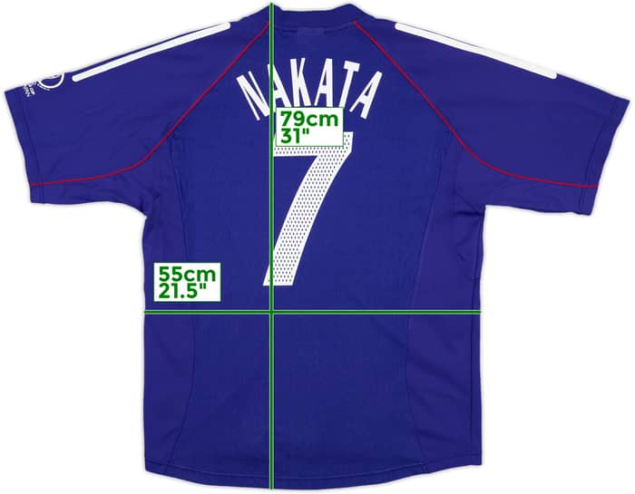 2002-04 Japan Home Shirt Nakata #7 - 10/10 - (L)