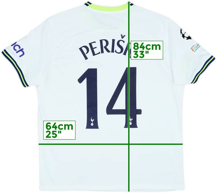 2022-23 Tottenham Home Shirt Perisic #14 - 10/10 - (XL)