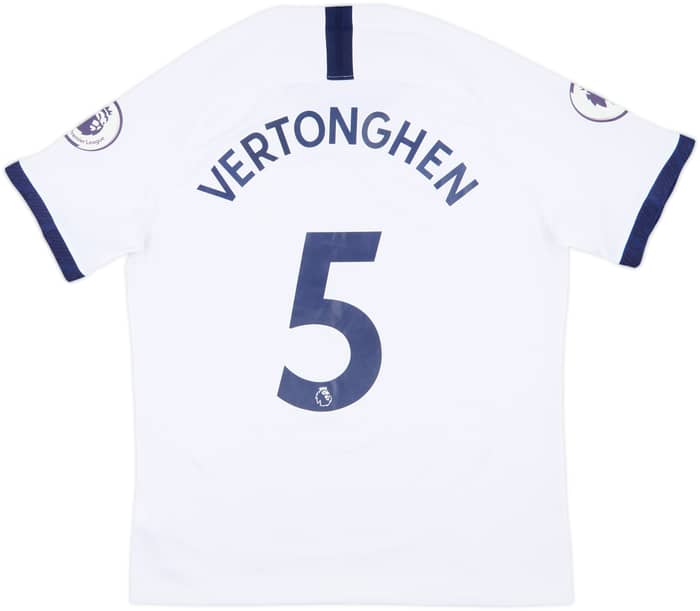 2019-20 Tottenham Home Shirt Vertonghen #5 - 8/10 - (L)