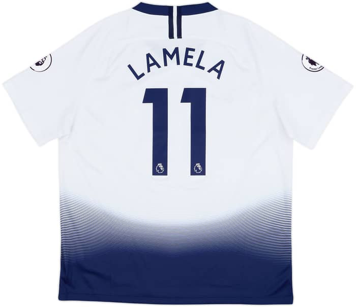 2018-19 Tottenham Home Shirt Lamela #11 - 9/10 - (XL)