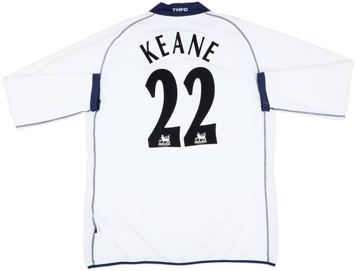 2002-04 Tottenham Home L/S Shirt Keane #22 - 6/10 - (4XL)