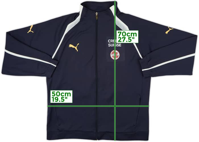 2004-06 Switzerland Puma Player Issue Track Jacket - 7/10 - (L)