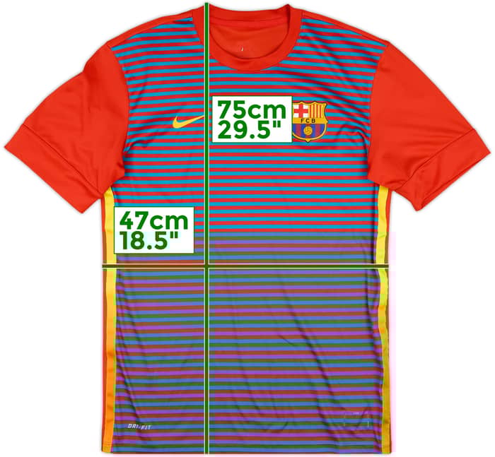 2012-13 Barcelona Nike Training Shirt - 7/10 - (M)