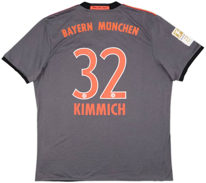 2016-17 Bayern Munich Away Shirt Kimmich #32 - 5/10 - (XL)