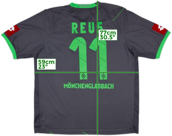 2011-12 Borussia Monchengladbach Away Shirt Reus #11 - 6/10 - (XL)