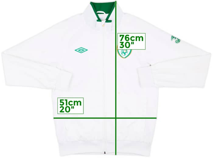 2011-12 Ireland Umbro Track Jacket - 5/10 - (M)