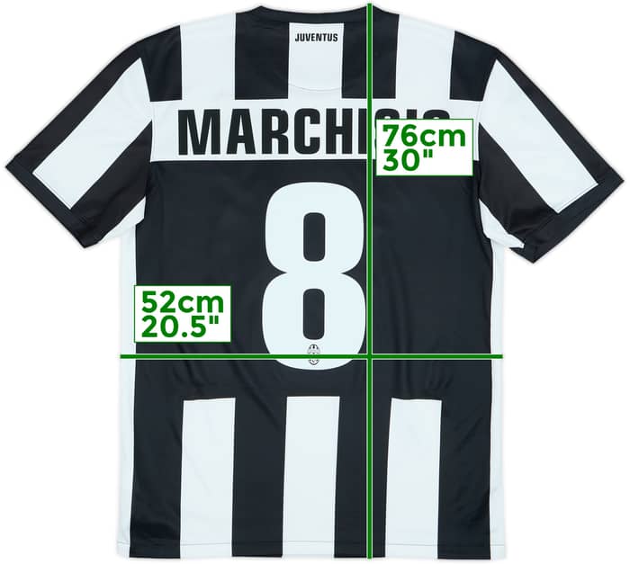 2012-13 Juventus Home Shirt Marchisio #8 - 8/10 - (M)