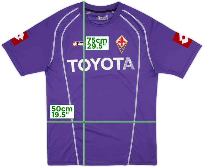 2005-07 Fiorentina Home Shirt - 5/10 - (XL)
