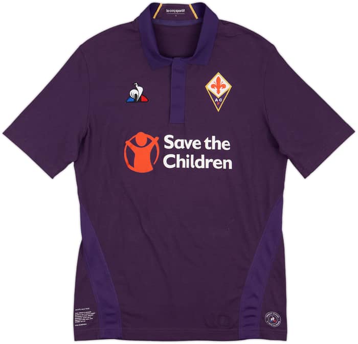 2018-19 Fiorentina Home Shirt Chiesa #25 - 8/10 - (S)