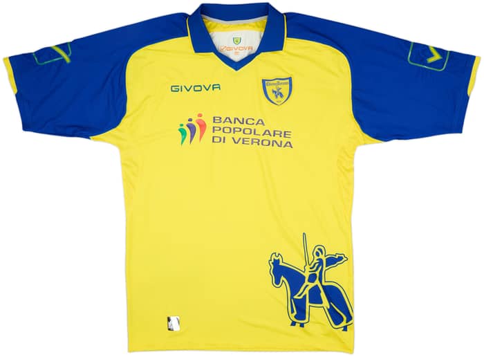 2009-10 Chievo Verona Home Shirt - 9/10 - (XXL)
