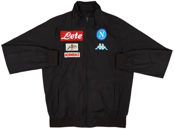 2016-17 Napoli Kappa Track Jacket - 6/10 - (L.Boys)