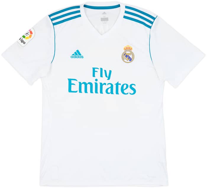2017-18 Real Madrid Home Shirt Ronaldo #7 - 8/10 - (M)