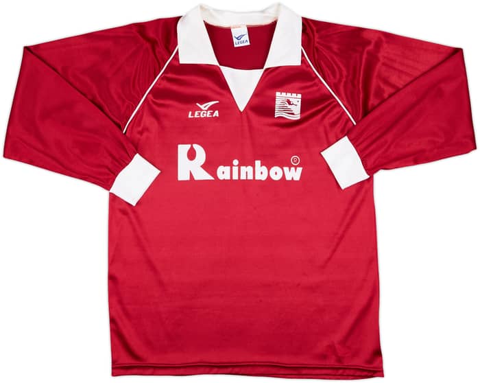 1994-95 Salernitana Match Issue Home L/S Shirt #8