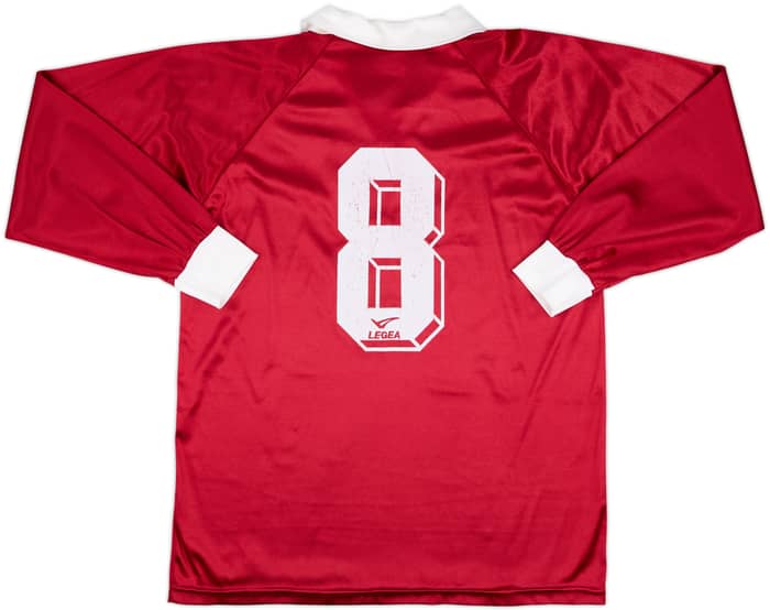 1994-95 Salernitana Match Issue Home L/S Shirt #8