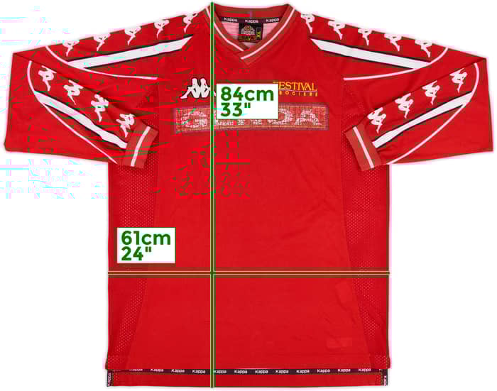 1999-00 Genoa Kappa Training L/S Shirt - 4/10 - (XL)