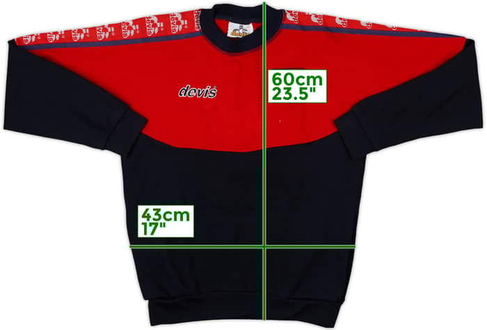 2001-02 Crotone Devis Sweat Top - 8/10 - (XL)