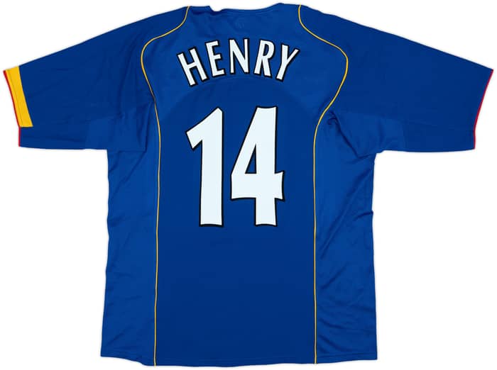 2004-06 Arsenal Away Shirt Henry #14 - 9/10 - (L)