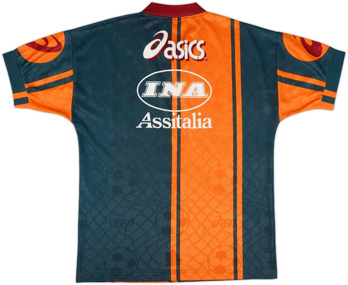 1996-97 Roma Asics Training Shirt - 8/10 - (S)