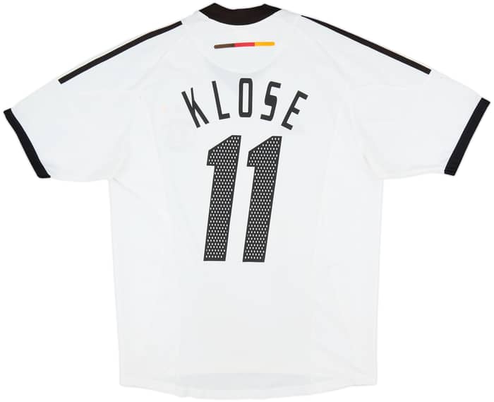 2002-04 Germany Home Shirt Klose #11 - 6/10 - (M)
