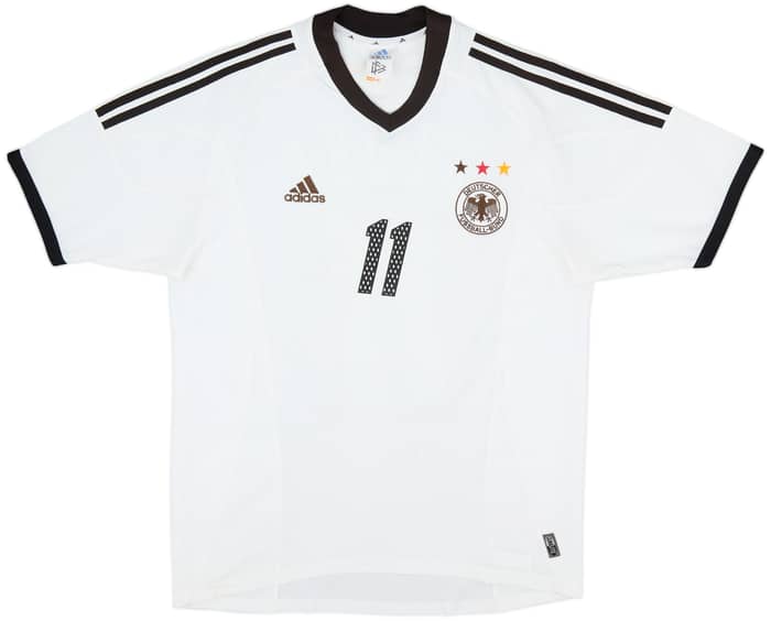 2002-04 Germany Home Shirt Klose #11 - 6/10 - (M)